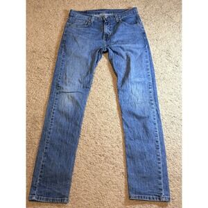 Levis 502 Jeans Men's Size W30L32 Blue Straight Leg Medium Wash Comfortable